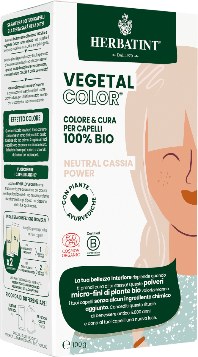 HERBATINT Vegetal Color Neutral Cassia Power, 1 pz Acquista online a