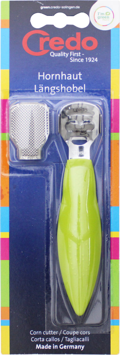 Râpe à Callosités Credo Raspa Smart Cutter - Lame 3D - 500 G - Pour Pieds Doux Et Lisses