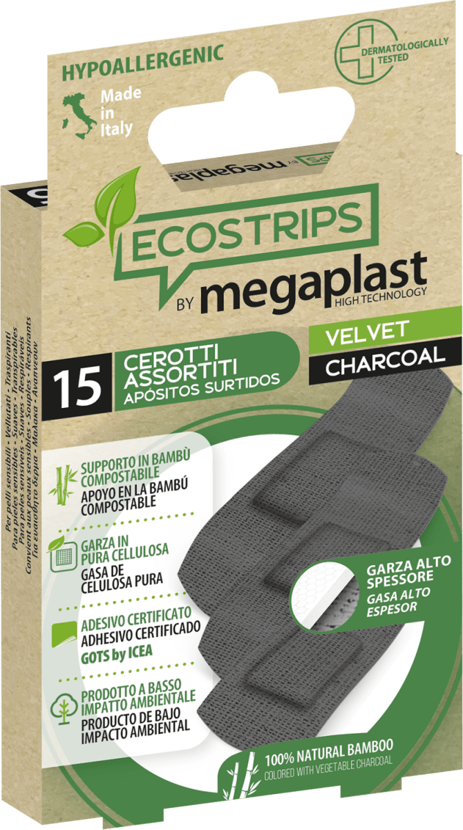 megaplast Cerotti Ecostrips bambù, 15 pz Acquisti online sempre convenienti