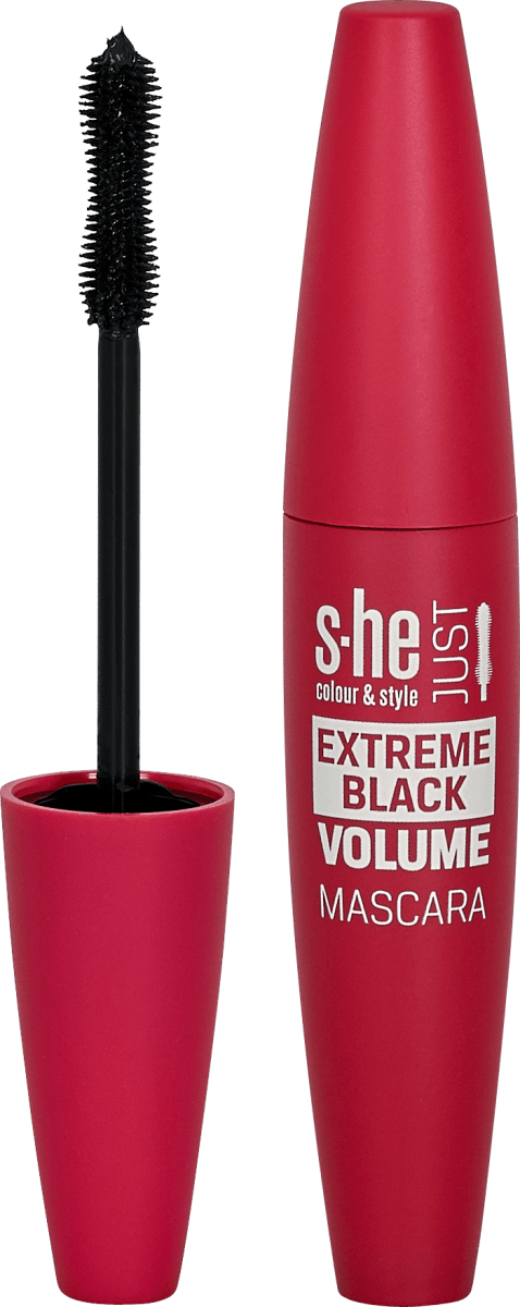 s he colour style Maskara Just Extreme Black Volume 12 ml dm.si