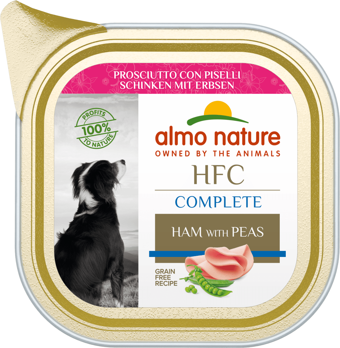 Almo Nature Daily Cibo Umido Per Cani - Pollo, Prosciutto & Formaggio, 9 Lattine Da 300g - Foto 6