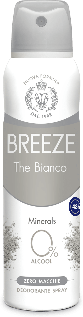 BREEZE Deodorante spray The Bianco, 150 ml Acquisti online sempre