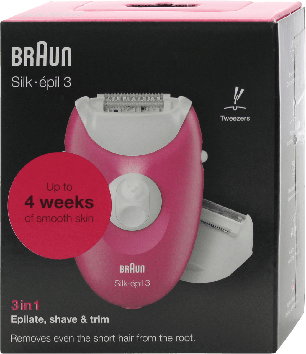Braun Silk-Epil 3, 1 pz Acquisti online sempre convenienti