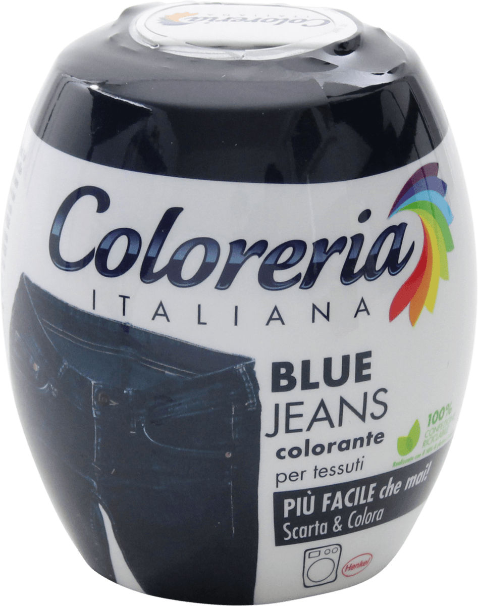 Shop Risparmio Casa - COLORERIA ITALIANA Colorante Tessuti Blu Jeans