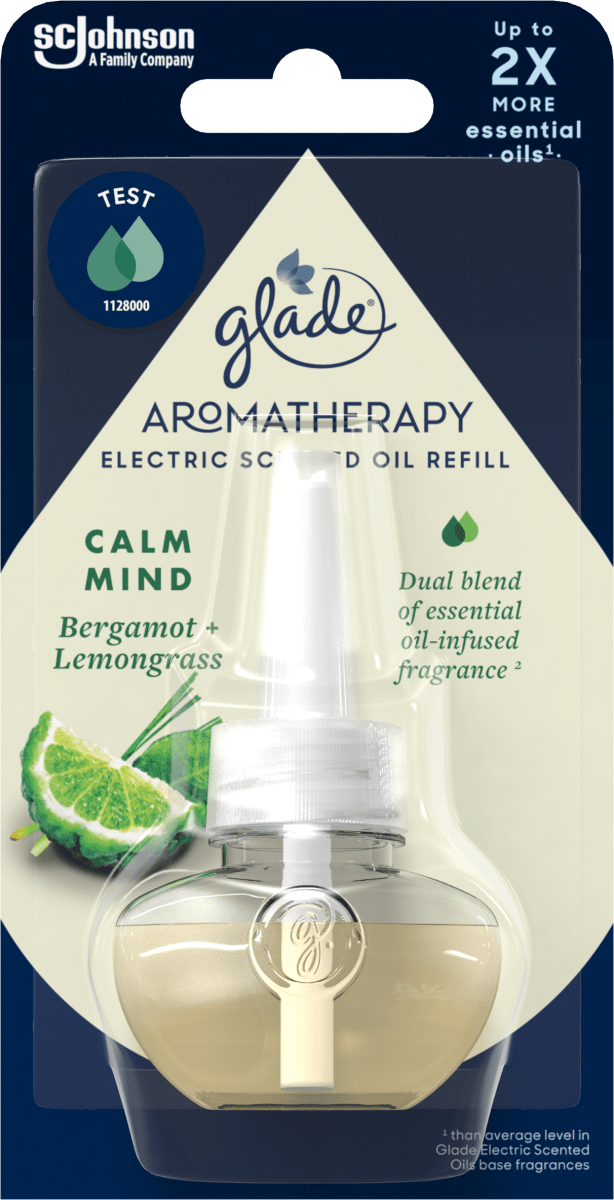 glade AROMATHERAPY Ricarica electric scented oil Calm Mind – Bergamotto e  Citronella, 20 ml Acquisti online sempre convenienti
