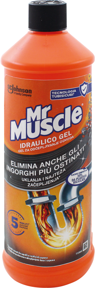 Mr Muscle Idraulico Gel 1 Lt 2 Pz