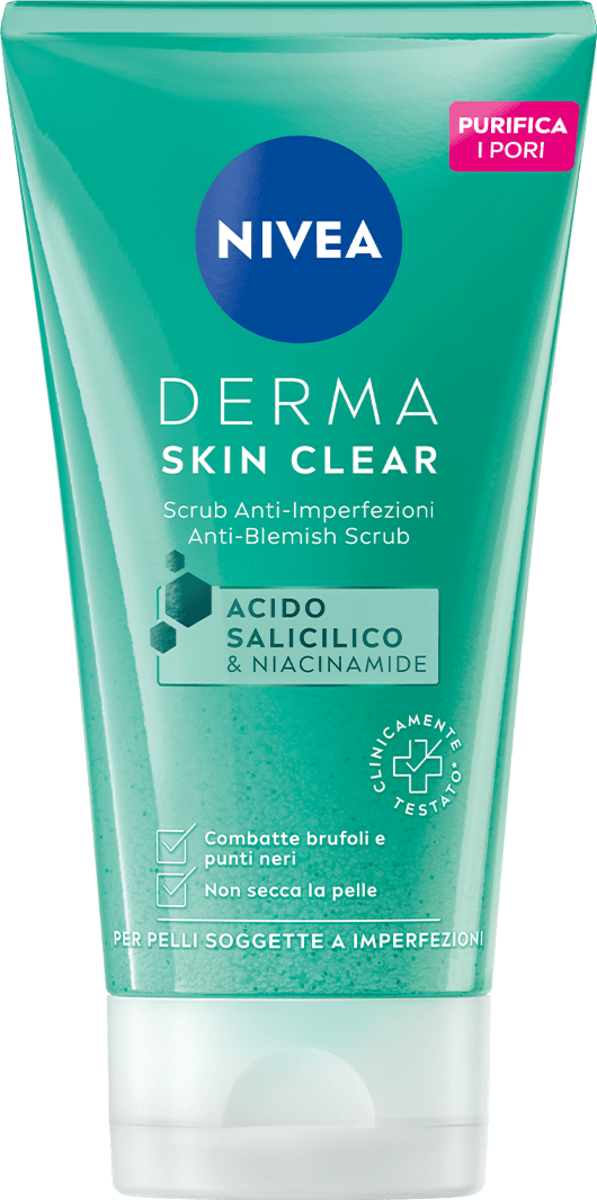 NIVEA Scrub antiimperfezioni DERMA SKIN CLEAR, 150 ml Acquista online