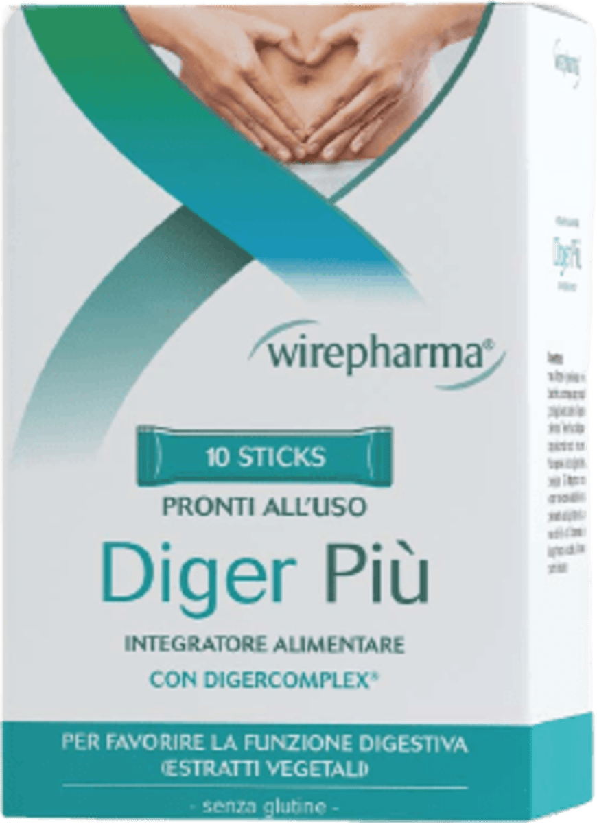 wirepharma Diger Più, 10 pz Acquisti online sempre convenienti