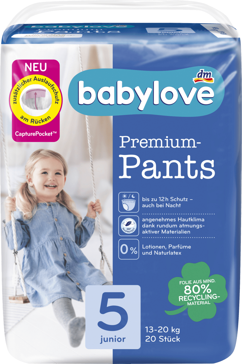 babylove Premium Pants Pantalons à couches - taille 6+ - XXLplus