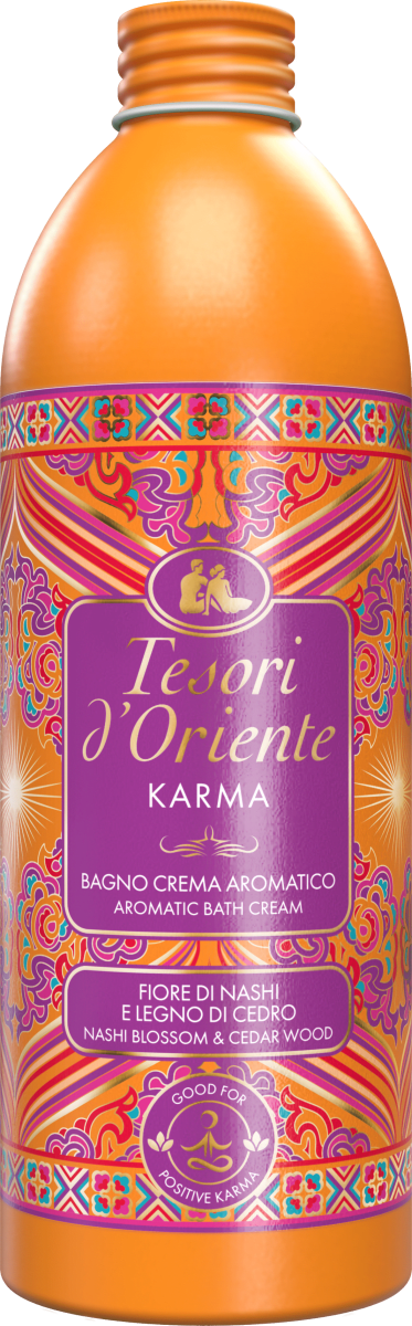 Tesori d'Oriente Bagno crema aromatico Karma, 500 ml Acquisti online sempre  convenienti
