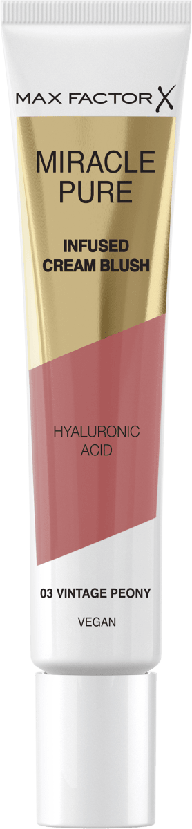 MAX FACTOR Miracle Pure Cream Blush rumenilo – 03 Vintage Poeny, 17 g ...