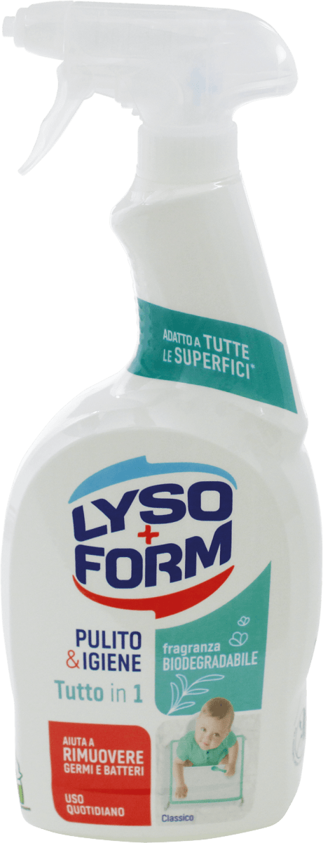LYSOFORM Spray Pulito&Igiene Tutto in 1 Classico, 700 ml Acquisti online  sempre convenienti