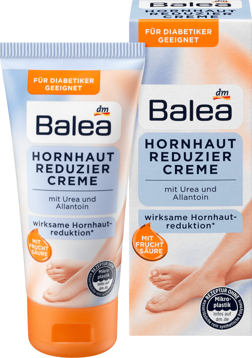 Balea Fußcreme, Hornhaut Reduzier Creme mit Urea & Allantoin, 50 ml  dauerhaft günstig online kaufen