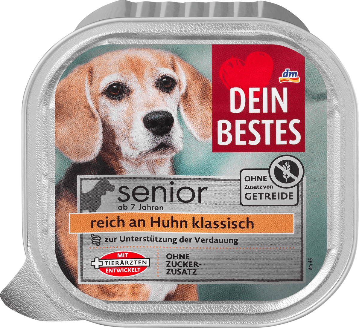 DEIN BESTES senior Cibo per cani ricco di pollo, 150 g Acquisti online  sempre convenienti