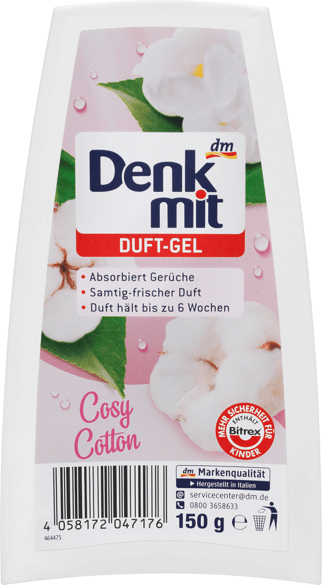 Denkmit Lufterfrischer Duft-Gel Cosy Cotton, 150 g dauerhaft günstig online  kaufen
