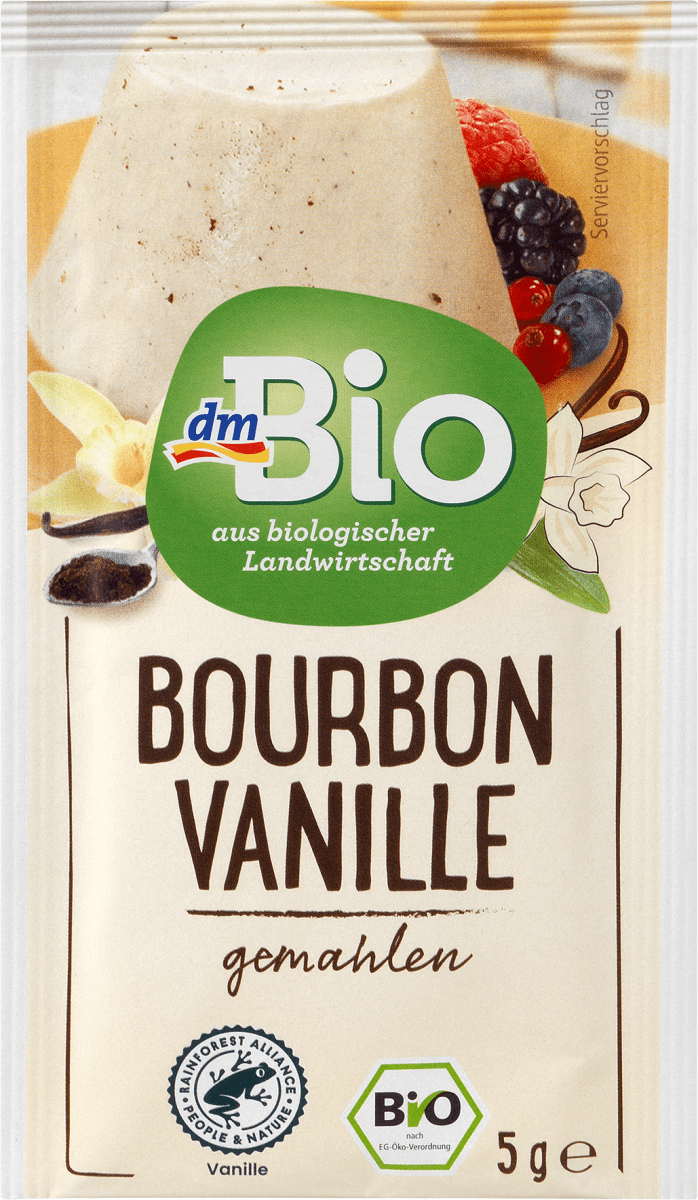 dmBio Bourbon Vanille gemahlen, 5 g