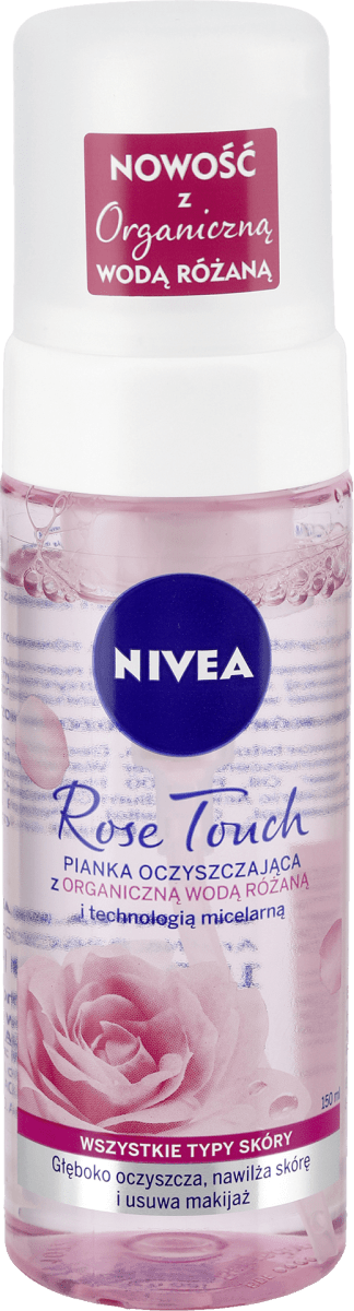 NIVEA Rose Touch Gesichtswasser Mit Organischem Rosenwasser – 200 Ml, Spendet 24 H Feuchtigkeit, Für Alle Hauttypen