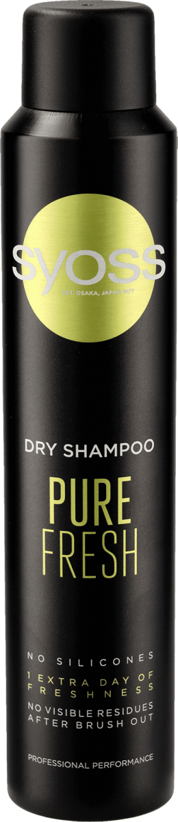 Syoss Suchy szampon Pure Fresh, 200 ml kupuj w zawsze korzystnych ...