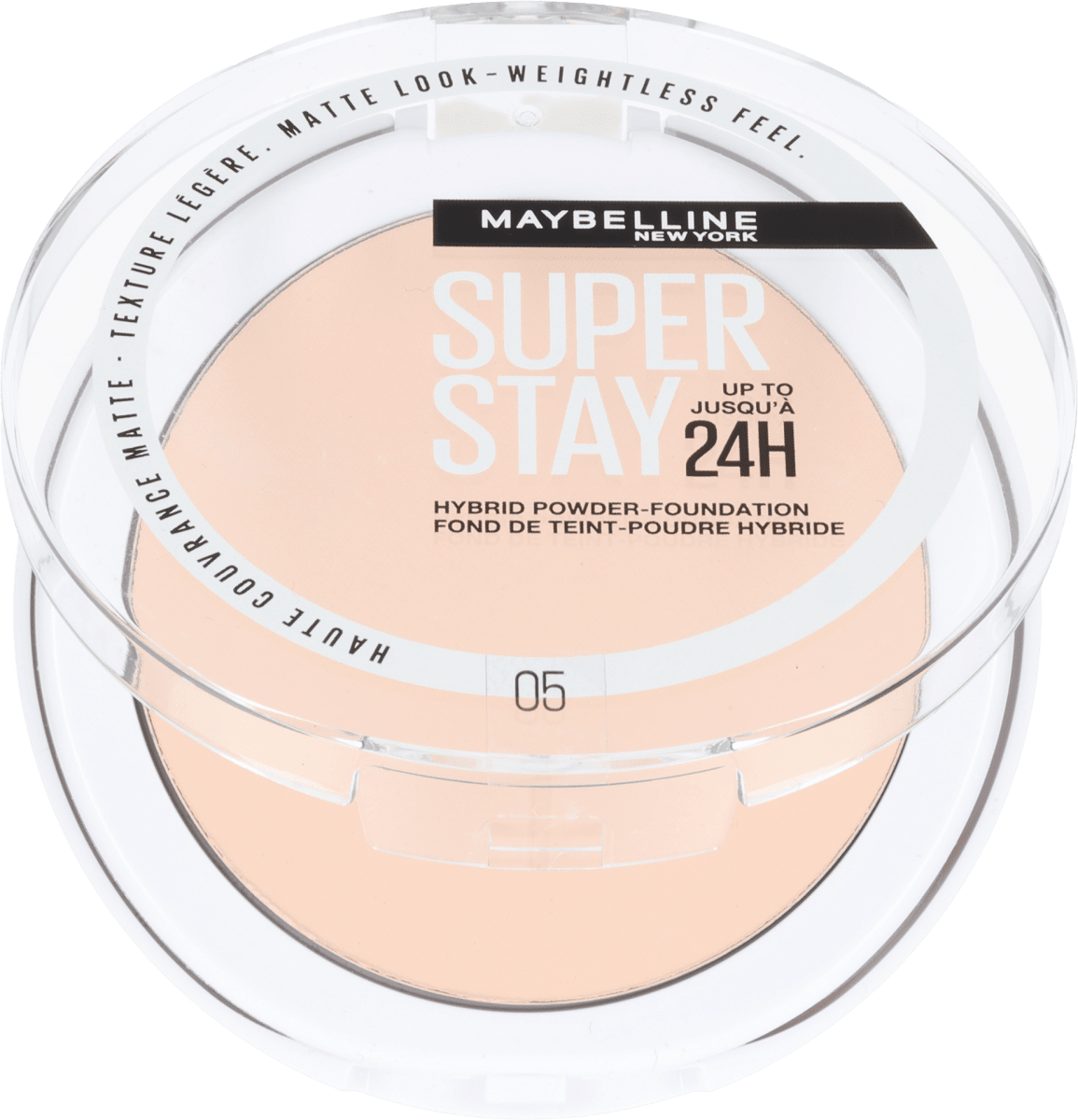 Maybelline New York SUPER STAY 24H HYBRID POWDER FOUNDATION 05, 9 g kupuj  online, zawsze w najniższych cenach | Drogeria dm