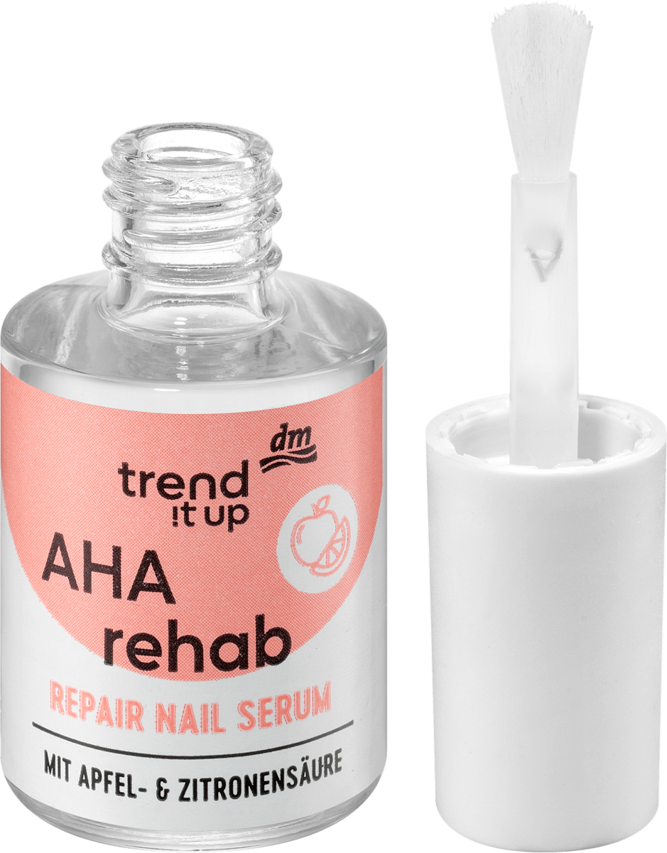 trend !t up Nagelpflege AHA Rehab Repair Nail Serum, 10,5 ml dauerhaft
