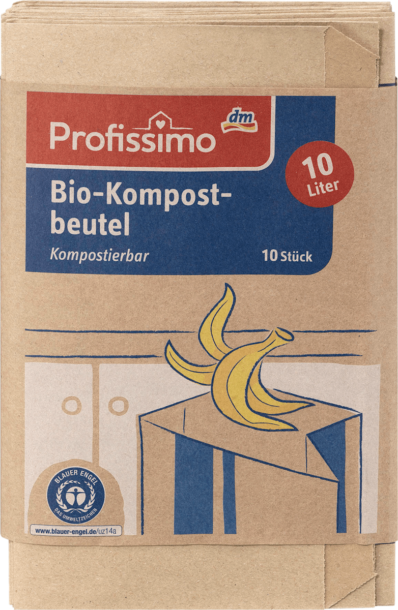Profissimo KompostBeutel Bio 10l, 10 St dauerhaft günstig online