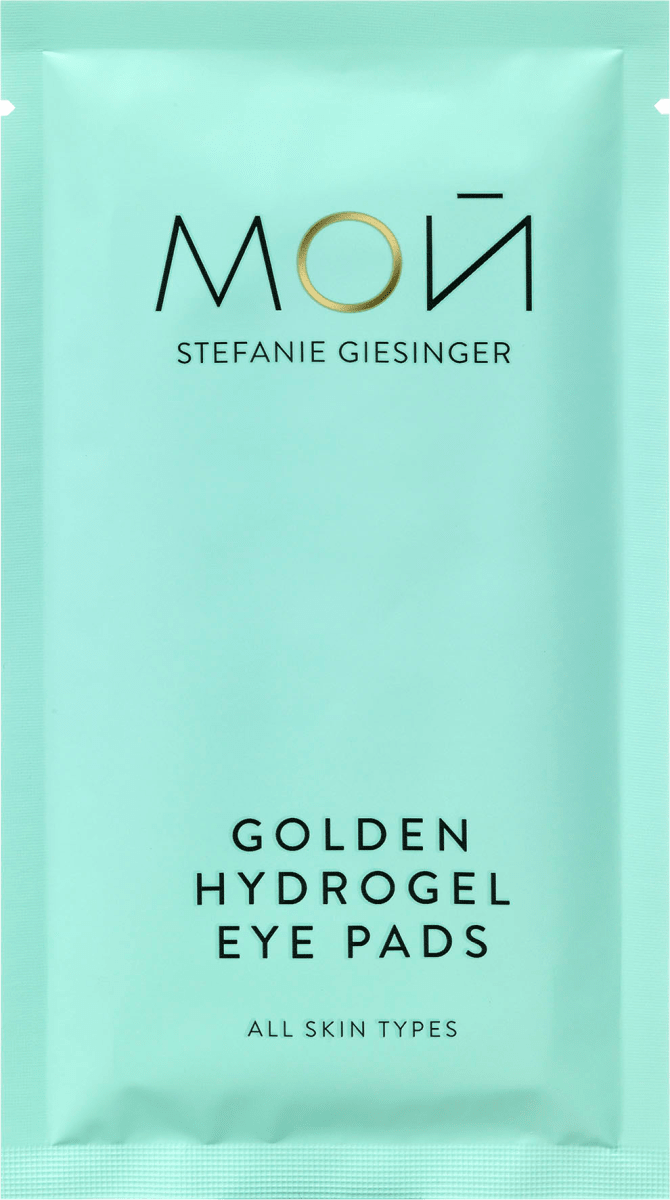 Мой by Stefanie Giesinger Golden Hydrogel Eye Pads, 2 St dauerhaft
