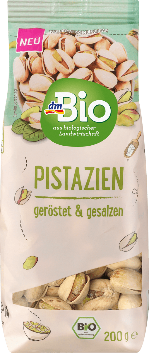 dmBio Pistacchi tostati e salati, 200 g Acquisti online sempre convenienti