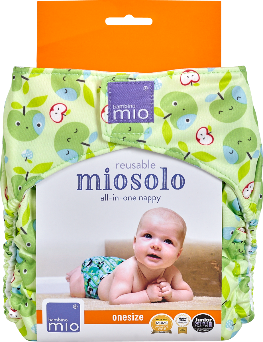Bambino Mio Mosható zsebes pelenka, egyméretes, alma, 1 db Vásároljon