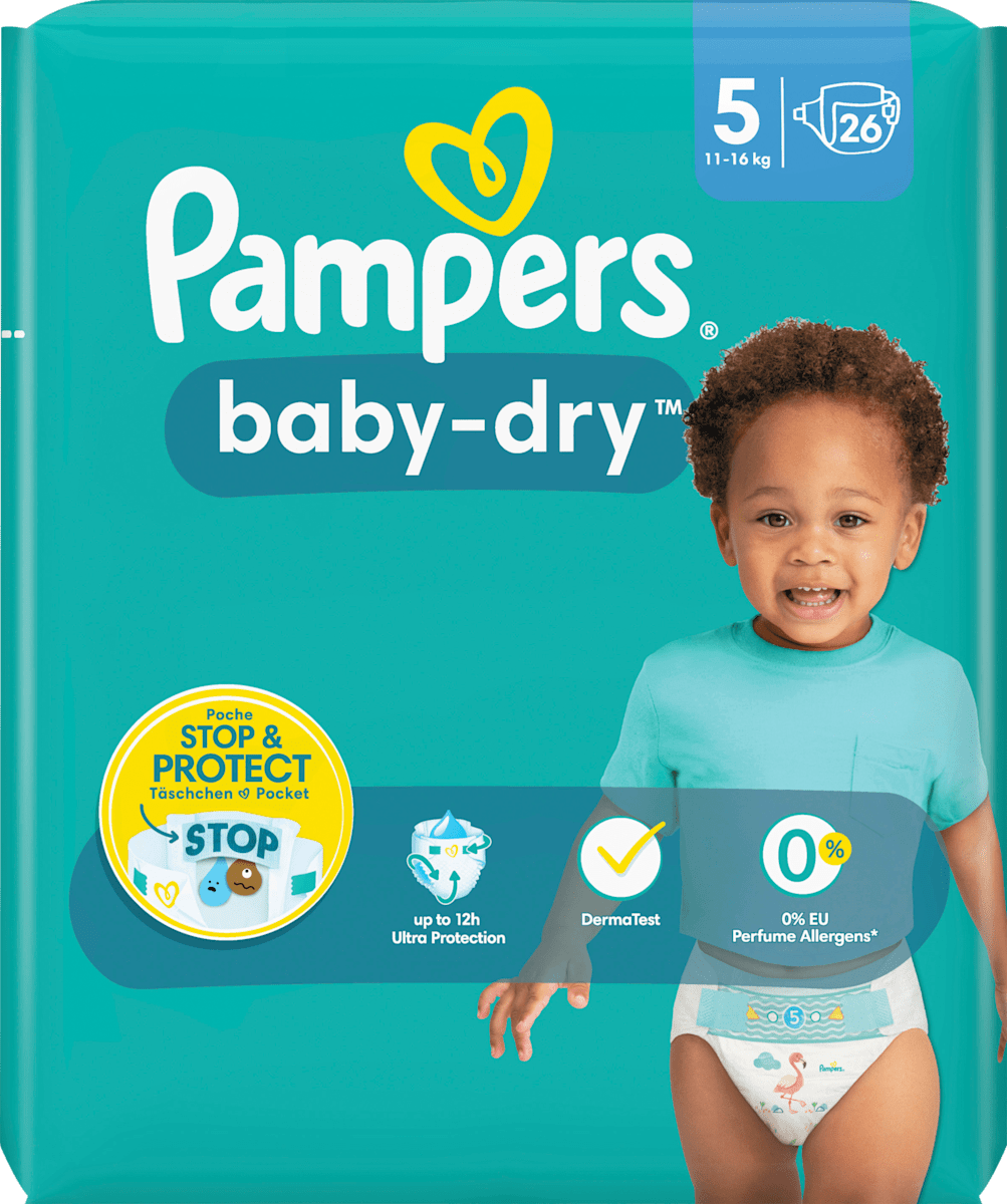 Pampers new arrivals dry 5