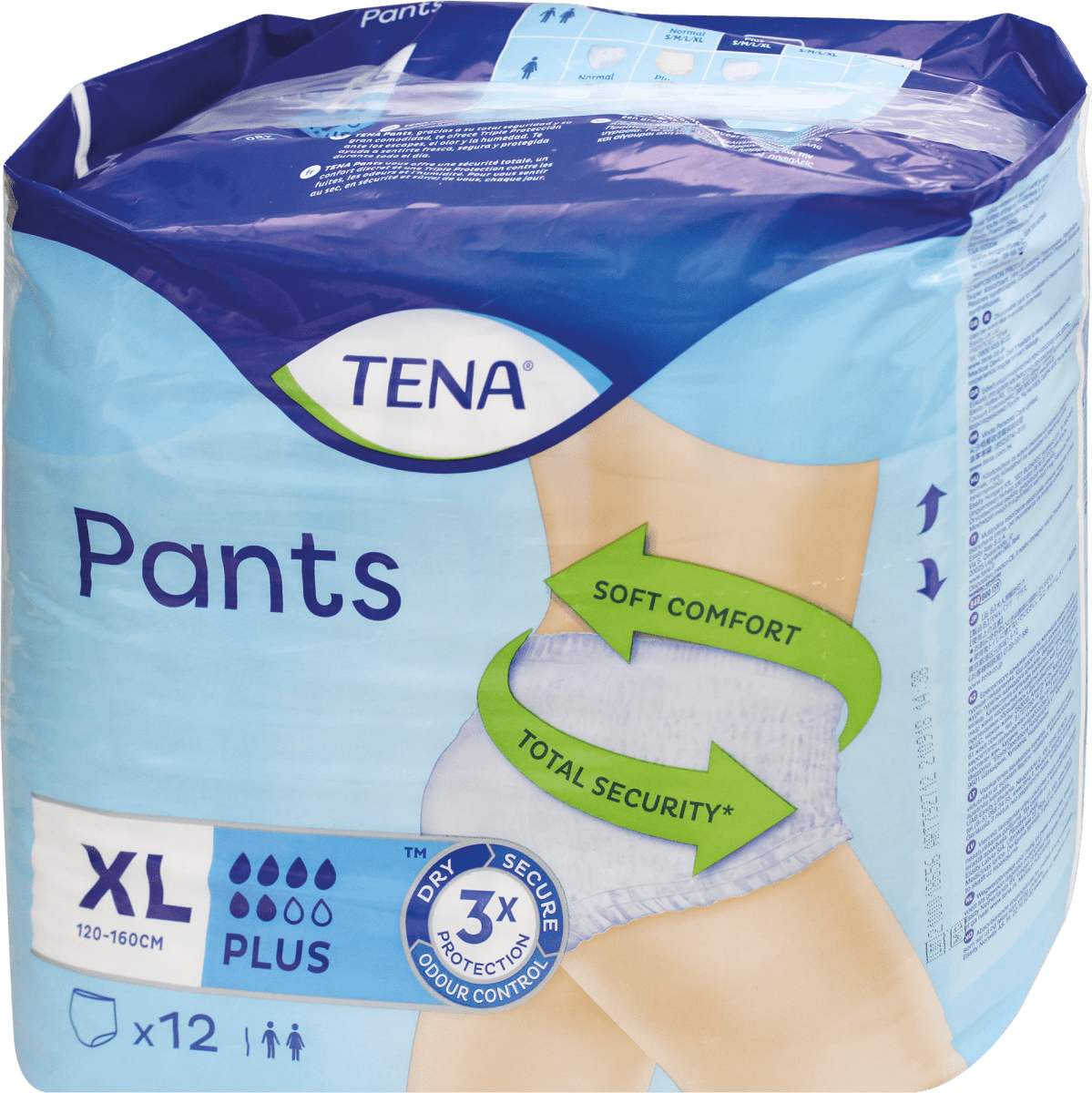 TENA Pants plus per incontinenza taglia XL, 12 pz Acquisti online