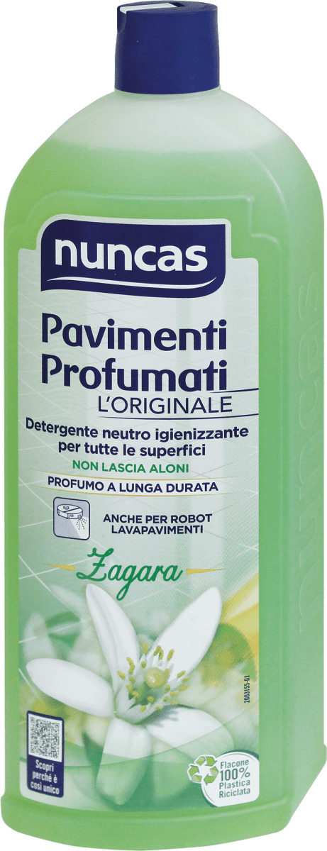Detergente Neutro Igienizzante Desiderio Nuncas Pavimenti Profumati lt 1