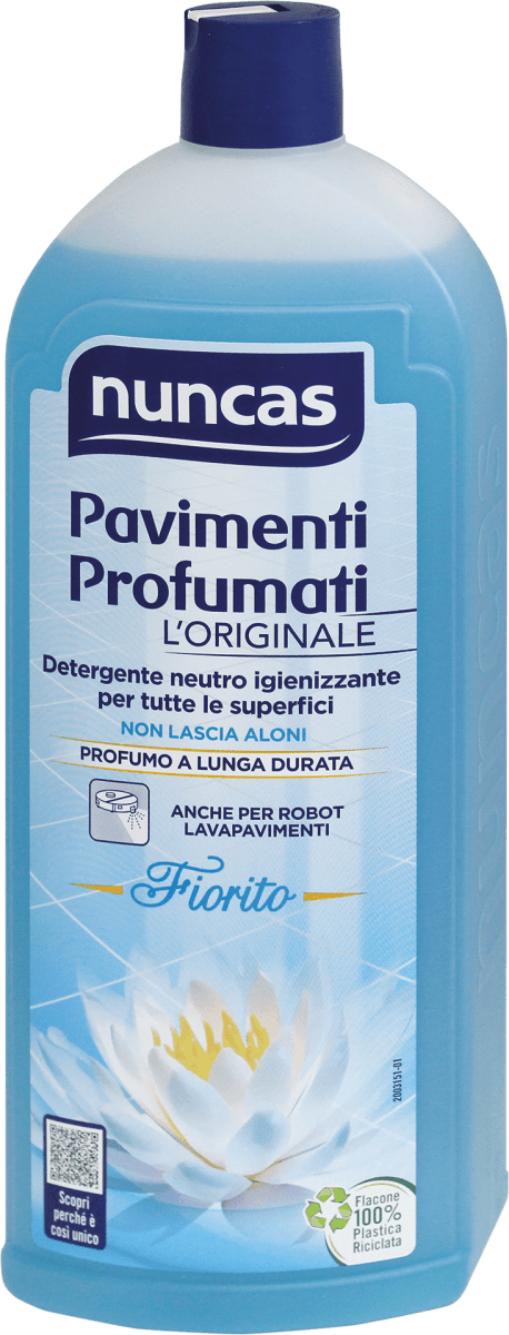 1a- Nuncas 1 detergente igienizzante neutro per pavimenti Zagara – Al  Magazzino