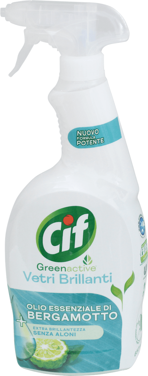 Cif Spray vetri Greenactive al bergamotto, 650 ml Acquisti online sempre  convenienti