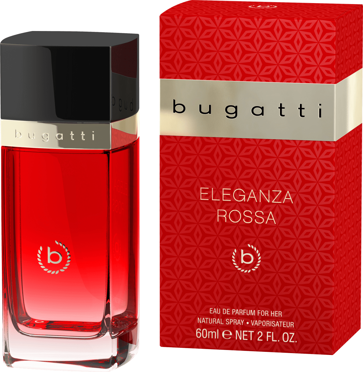 Eau Eleganza bugatti Rossa Parfum, 60 de ml