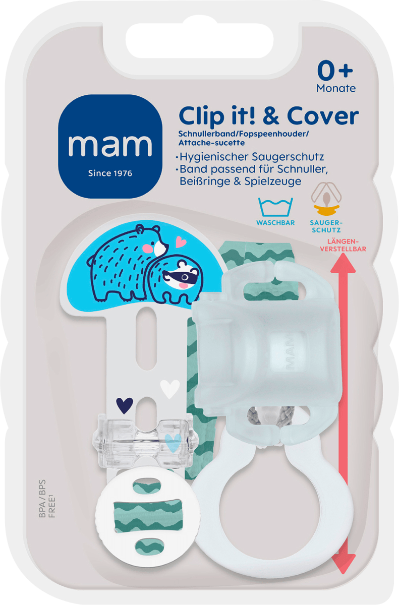 MAM Clip It&Cover Azul