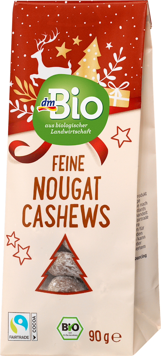 dmBio feine Nougat Cashews, 90 g dauerhaft günstig online kaufen | dm.de