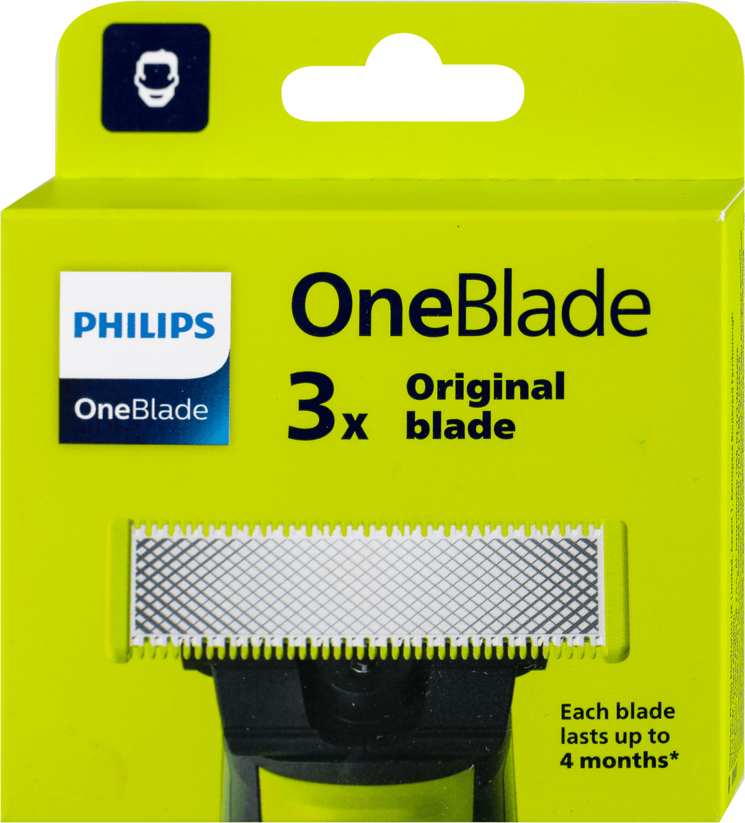 PHILIPS OneBlade QP230 Original blade zamenske dopune, 3 kom uvek