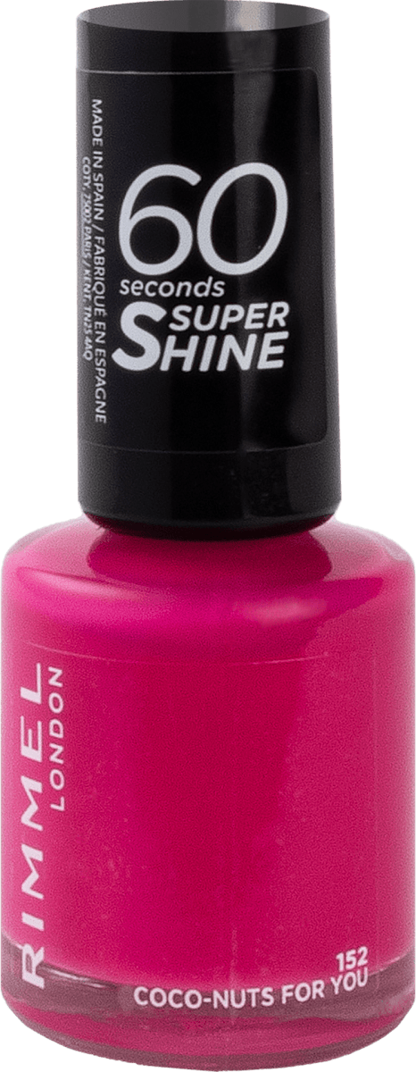60 SECONDS Super Shine Nagellack – Blitzschnell Trocknend & Super Glänzend!