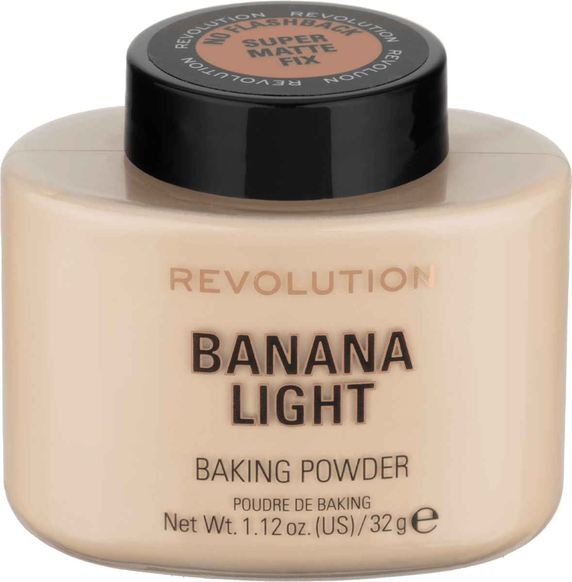 MAKEUP REVOLUTION Loose Baking Powder Banana puder u prahu Light, 32