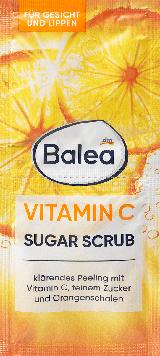 Balea Peeling Vitamin C Sugar Scrub, 16 ml dauerhaft günstig online
