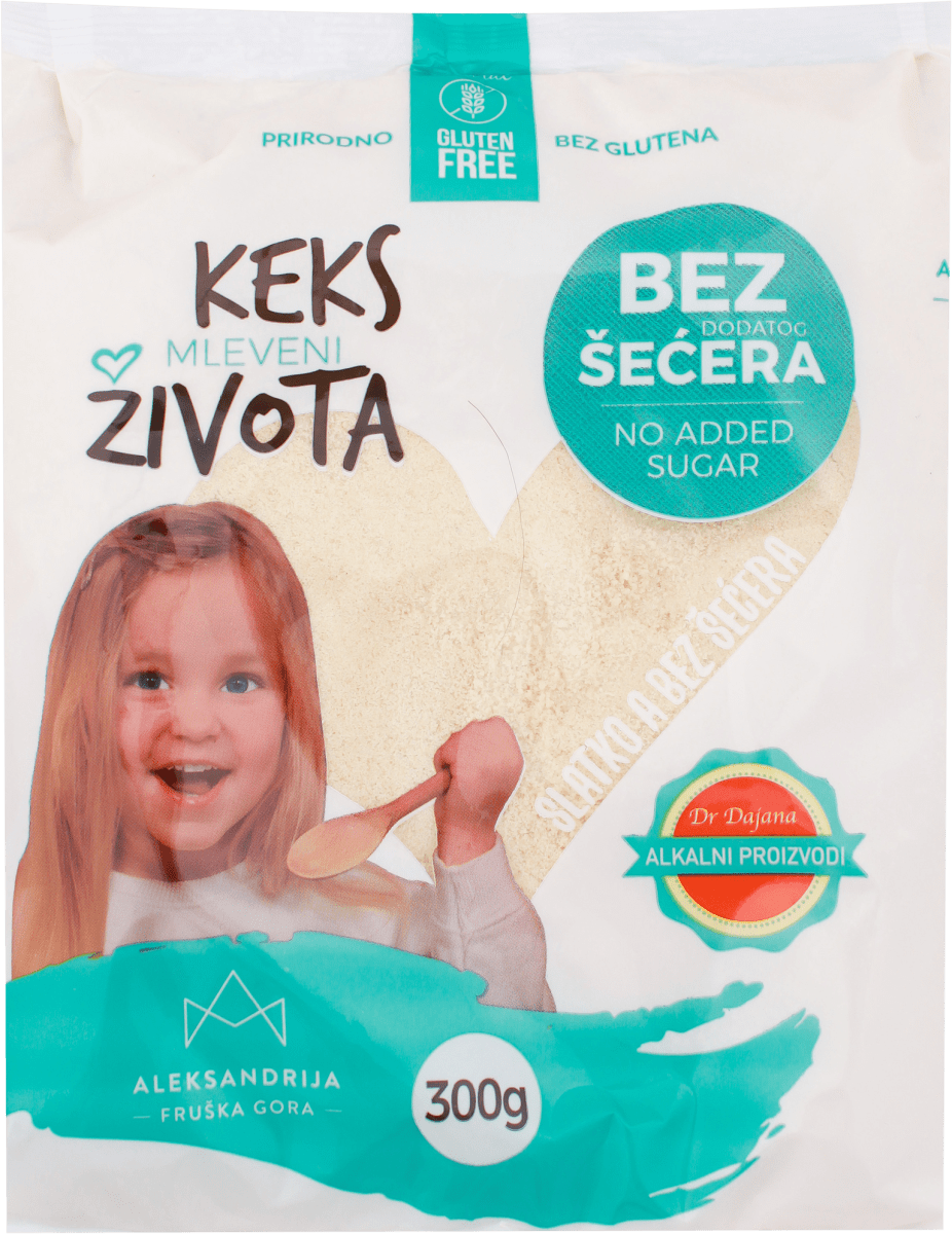 Aleksandrija Mleveni keks života, 300 g uvek povoljna online kupovina ...