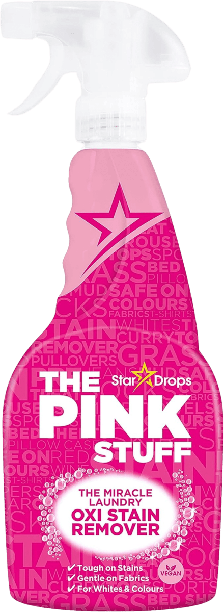 Pink top stuff spray