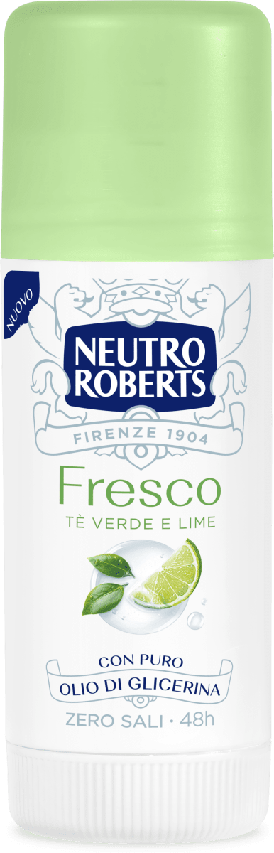 Neutro Roberts Ecodeo Deo Spray – Ohne Aluminium & Gas, Mit Grüntee-Limette Duft | 48h Frische, 75 Ml