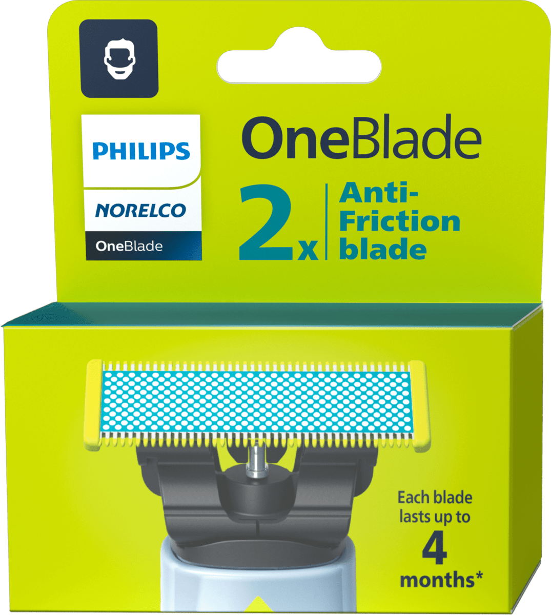 PHILIPS OneBlade First Shave borotva betét, QP225/50,, 2 db Vásároljon