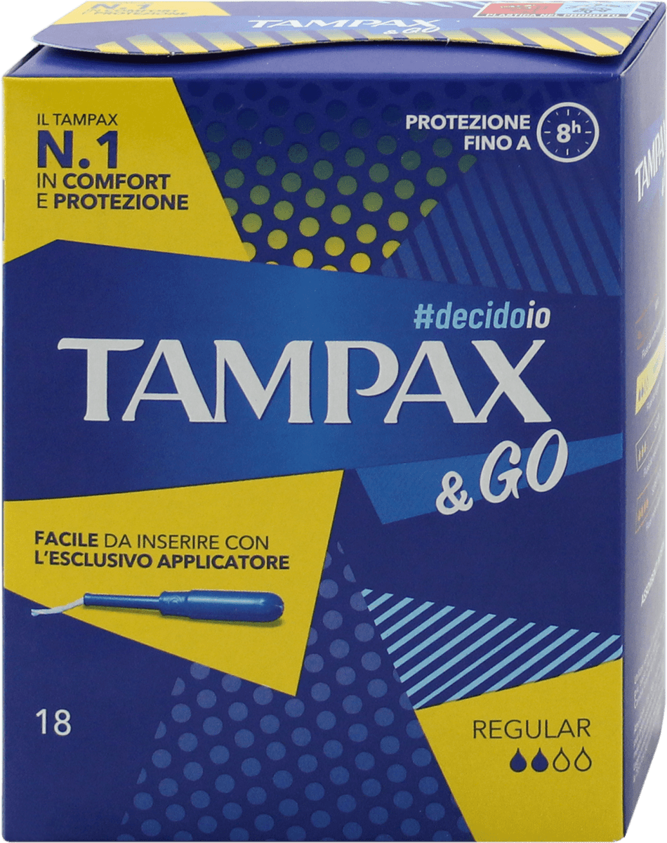 Tampax Assorbenti interni regular con applicatore, 18 pz Acquista