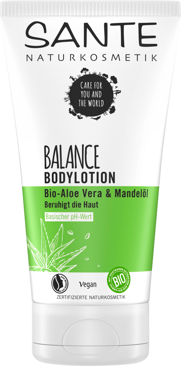 SANTE NATURKOSMETIK Bodylotion Balance Bio-Aloe Vera & Mandelöl, 150 ml  dauerhaft günstig online kaufen