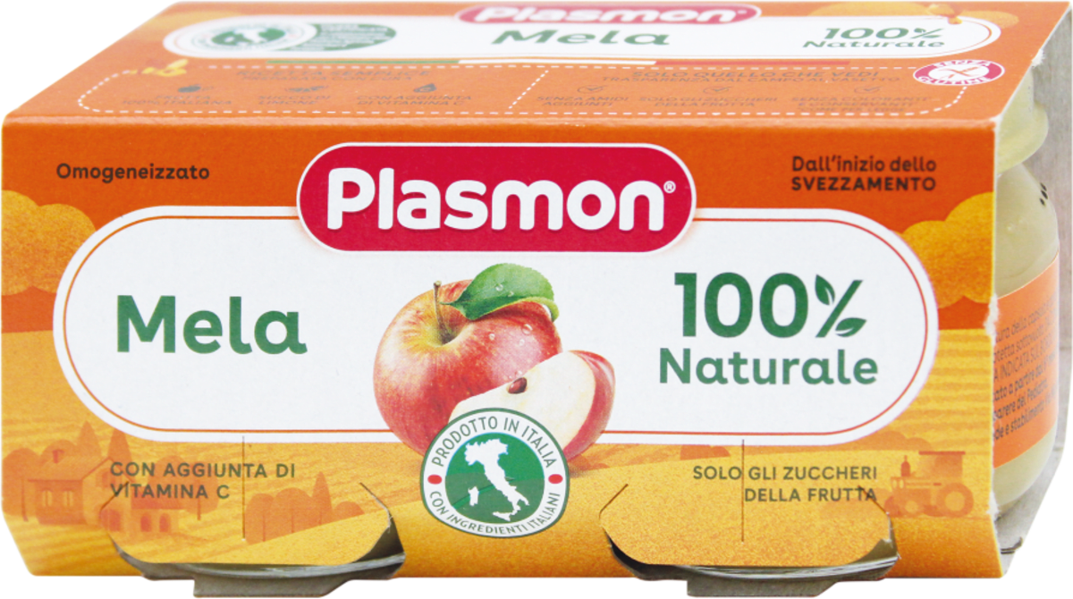 Plasmon Omogeneizzato alla mela, 160 g Acquisti online sempre convenienti
