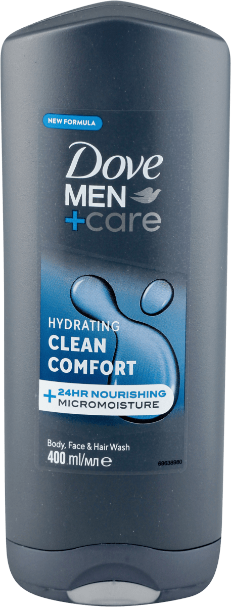 Dove MEN CARE HYDRATING CLEAN COMFORT gel za tu iranje 400 ml