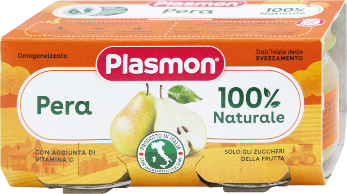 Plasmon Omogeneizzato alla pera, 160 g Acquisti online sempre convenienti