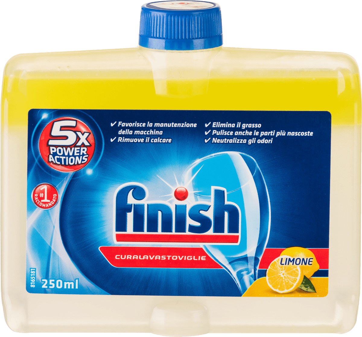 Finish Detergente cura lavastoviglie al limone e lime, 250 ml Acquisti  online sempre convenienti